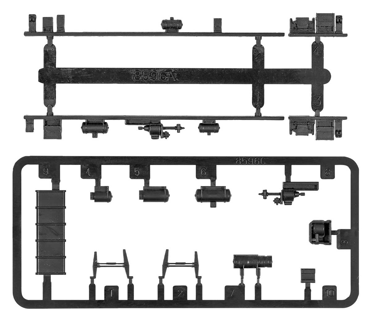 GREENMAX グリーンマックス 旧型国電床下機器セットB（クハ・サハ・サロ用・4枚入り） 8597