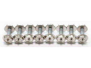 GREENMAX グリーンマックス 集電非対応車輪（銀・プラ車軸） 8643