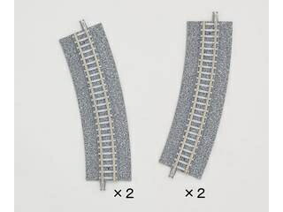 TOMIX トミックス ワイドPCアプローチレールCR(L)317-22.5-WP(F)(4本2組) X017820