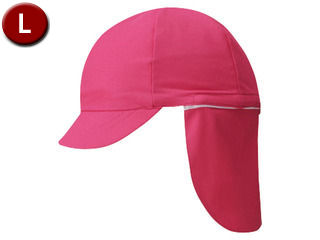 FOOTMARK　フットマーク 体育 フラップ付き体操帽子(取り外しタイプ) ローズ(240) L