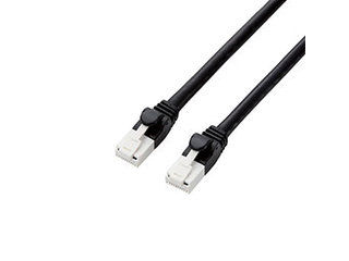 ELECOM 쥳 5ĥåȡ 쥳 ĥޤɻLAN֥(Cat6A) GM-LDGPAT/BK70X5