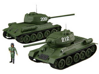 Fujimi tW~͌^ 1/76 \rGg T-34/85 i2Zbgj SWA34