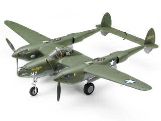 TAMIYA ^~ 1/48 bL[h P-38F/G CgjO vf