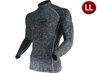 OTAFUKU GLOVE おたふく手袋 ハイネックシャツ 迷彩 LLサイズ JW-170