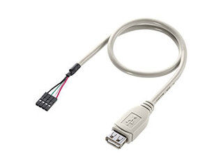 サンワサプライ 【5個セット】 サンワサプライ USBケーブル TK-USB2NX5