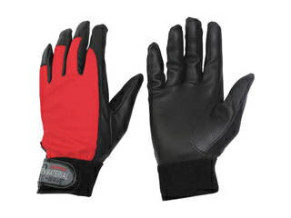 OTAFUKU GLOVE おたふく手袋 ピーユーウェーブ レッド Lサイズ K-18-RD-L