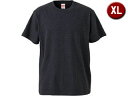 United Athle/ユナイテッドアスレ 5.6oz ハイクオリティーTシャツ XLサイズ (ダークヘザーネイビー) CAB-500101C-584(4)