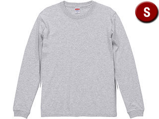 United Athle/ユナイテッドアスレ 5.6オンス ロングスリーブTシャツ (1.6インチリブ) Sサイズ (アッシュ) United Athle/ユナイテッドアスレ 5.6オンス ロングスリーブTシャツ (1.6インチリブ) Sサイズ (アッシュ)