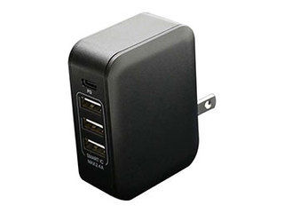 BAUT 【5個セット】BAUT PD対応Type-C/3USBポートAC充電器30WK BAC1C3UPD30KX5 BAUT 【5個セット】BAUT PD対応Type-C/3USBポートAC充電器30WK BAC1C3UPD30KX5