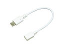 BAUT 【5個セット】BAUT Type-C/micro変換ケーブルUSB2.0 3A0.1mWH BCUSMC30010WHX5