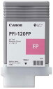 CANON キヤノン 大判プリンターimagePROGRAF用顔料蛍光ピンク インクタンク PFI-120 FP 3499C001