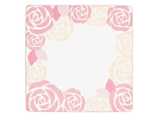 萩原 ハギハラ 姫系で可愛い花柄ラグ(約190×190cm)レネ2　240626200 メーカー直送 同梱不可 カード決済のみ対応 沖縄・北海道・離島お届け並びに時間指定不可