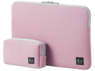 HAKUBA ハクバ SCH-PCMPSTPP (パステルピンク)　Chululu（チュルル） PCインナーケース 13.3インチ＆マ..