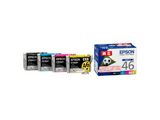 EPSON エプソン ビジネスプリンター用インクカートリッジ(4色パック) IC4CL46A1 EPSON エプソン ビジネスプリンター用インクカートリッジ(4色パック) IC4CL46A1