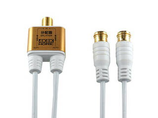HORIC 5個セット HORIC アンテナ分配器 極細ケーブル一体型 1m ホワイト 差込式コネクタ AP-334PWX5 HORIC 5個セット HORIC アンテナ分配器 極細ケーブル一体型 1m ホワイト 差込式コネクタ AP-334PWX5