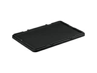 GIFU 岐阜プラスチック工業 RISU/リス RBE型導電性コンテナーRB-30蓋-1 ブラック RBE30F