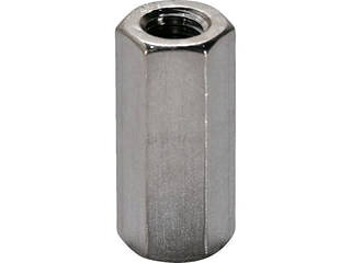 TRUSCO/トラスコ中山 高ナット(長ナット) スチール ユニクロ W5/16×20 26個入 B130-511620