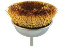 Sumflex/サンフレックス 軸付カップ型ワイヤーブラシ75mm径 (キンセン) No.4108(4)