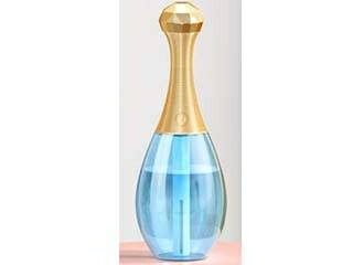 iQ Labo アイキューラボ USB加湿器 香水瓶(Perfume bottle humidifier) ブルー IQ-HU-K13-BL