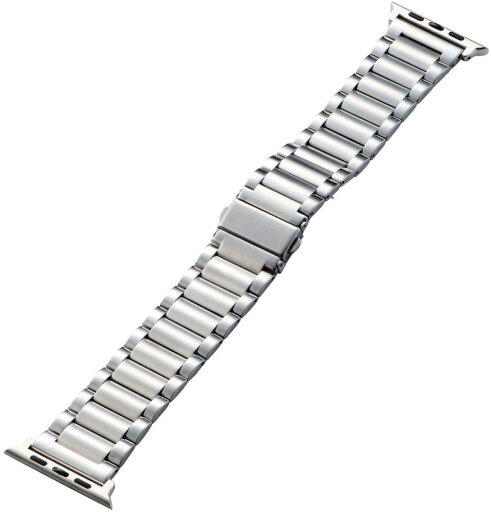 ELECOM エレコム Apple Watch 45/44/42mm/バンド/プレミアムステンレス/3連タイプ/シルバー AW-44BDSS3SV ELECOM エレコム Apple Watch 45/44/42mm/バンド/プレミアムステンレス/3連タイプ/シルバー AW-44BDSS3SV