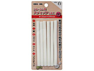 グルーガン用スティック 直径7.2×100mm 6本入り 白 1905A 478139308