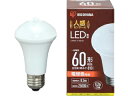 IRIS OHYAMA アイリスオーヤマ LED電球人感センサー付 E26 60形相当 電球色(810lm) LDR9L-H-SE25(3)
