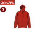 United Athle/ユナイテッドアスレ 10.0オンス T/Cスウェット フルジップパーカ(裏起毛)アダルト 【S】 (レッド)(4)