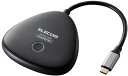 ELECOM エレコム ワイヤレスHDMIエクステンダー(送信機)/USB Type-C接続 DH-WLTXUC1BK 単品購入のみ可(同一商品であれば複数購入可) クレジットカード決済 代金引換決済のみ