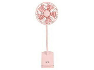 アイキューラボ　IQLabo クリップ式　卓上扇風機　RO・KU・RO　ピンク　IQ-F28-FAN-PK