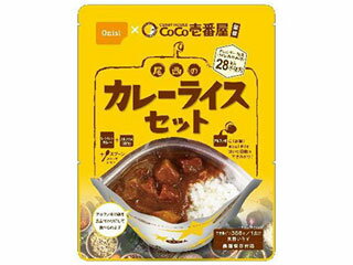 尾西食品 CoCo壱番屋監修　尾西のカレーライスセット（長期保存対応）（1食セット） 1