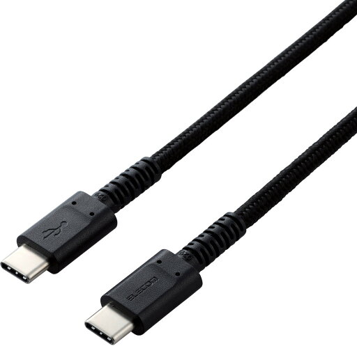 ELECOM エレコム スマホ・タブレット用USBケーブル/USB(C-C)/高耐久/PD対応/認証品/1.2m/ブラック MPA-CCS12PNBK ELECOM エレコム スマホ・タブレット用USBケーブル/USB(C-C)/高耐久/PD対応/認証品/1.2m/ブラック MPA-CCS12PNBK