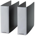 ELECOM エレコム DVD・CD不織布ケース専用ファイル/2個セット/24枚収納/ブラック CCD-B01WBK
