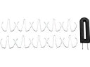 TRUSCO/トラスコ中山 インパクトソケット用Cリングプーラーセット (10S入) TC3-12-S