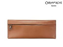 CARAN dACHE/カランダッシュ 【La Collection Cuir/ラ コレクション クール】ペンポーチ ベージュ 6803-055