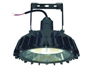 【組立・輸送等の都合で納期に3週間以上かかります】 HITACHI/日立 【代引不可】高天井用LEDランプ アームタイプ 特殊環境対応 黒 WGBME11BMNC1 防湿・防雨形(オイルミスト・粉じん対応)