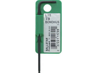 BONDHUS ボンダス ボールポイント・トルクス(R) ボールスターL-レンチ T9 LT9