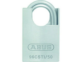 ABUS/アバス シャックルガード付シリンダー南京錠 TITALIUM 96CSTI/50