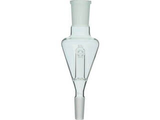 【組立・輸送等の都合で納期に1週間以上かかります】 SIBATA 柴田科学 【代引不可】共通摺合三角トラップ T100-29/19 007770-19100(4)