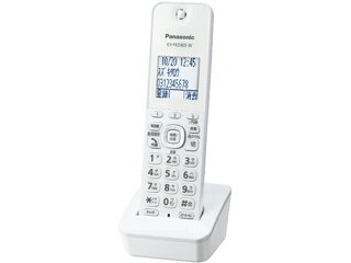 Panasonic パナソニック KX-FKD405(W) 増設子機 ホワイト Panasonic パナソニック KX-FKD405(W) 増設子機 ホワイト