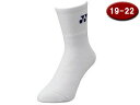 ヨネックス YONEX ハーフソックス 19-22cm ジュニア (ホワイト) 19122J-011