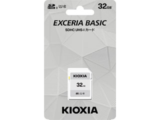 東芝ライテック株式会社 KIOXIA EXCERIA BASIC KCA-SD032GS SDカード 32GB 東芝ライテック株式会社 KIOXIA EXCERIA BASIC KCA-SD032GS SDカード 32GB