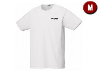YONEX/ヨネックス ドライTシャツ Mサイズ (ホワイト) 16500-011