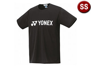 YONEX/ヨネックス ドライTシャツ SSサイズ (ブラック) 16501-007