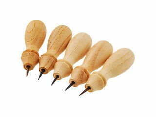 若獅子 木製インテリアカルコ　（白）　小