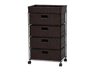 HAGIHARA ハギハラ メーカー直送代引不可 ランドリー ダークブラウン RAN-2412DBR 同梱不可 ※沖縄・北海道・離島お届け不可/土日配送・配送時間指定不可