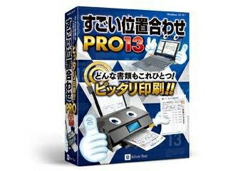 シルバースタージャパン すごい位置合わせPRO13 30ライセンスパック SSSIPW13L30 単品購入のみ可（取引先倉庫からの出荷のため） クレジットカード決済 代金引換決済のみ