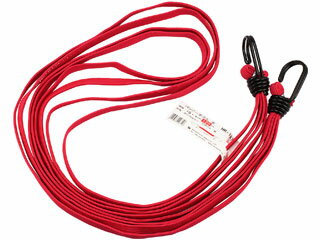 SANYU 三友産業 バンジー平ゴム 赤 9mm×90cm HR-1668