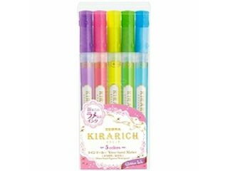 ZEBRA/ゼブラ キラリッチ 5ショクセット WKS18-5C