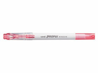 uni/三菱鉛筆 蛍光ペン PROPUS WINDOW プロパス ウインドウ カラーマーカー スモークレッド PUS-103TS15