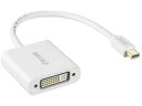 BUFFALO バッファロー miniDisplayPort-DVI変換アダプタ ホワイト BMDPDVWH